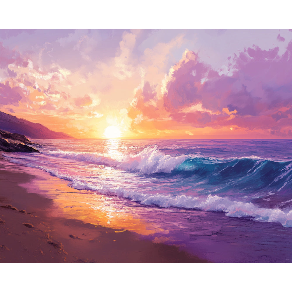 Beach Painting By Number 2