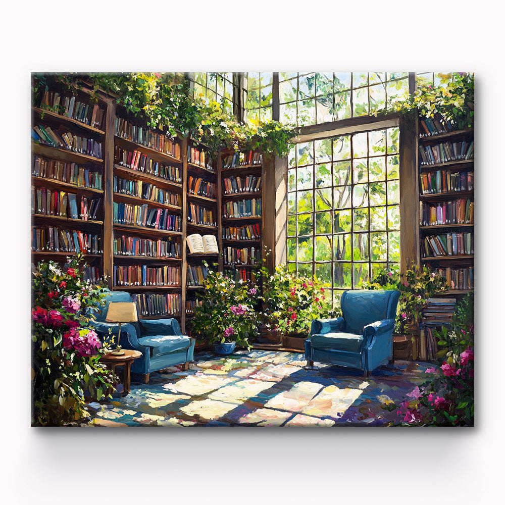 Study Room Painting By Number 1