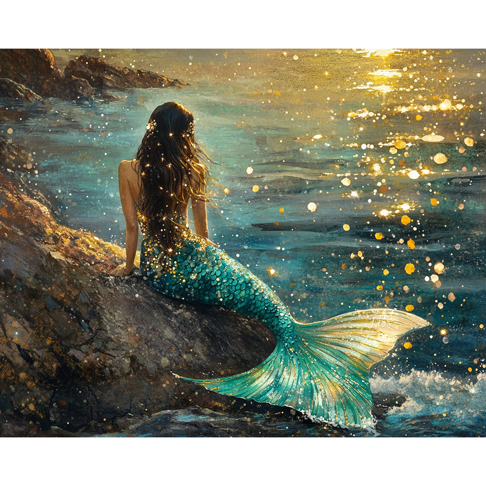 Mermaids Painting By Number 2