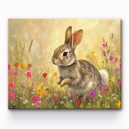 Rabbit Painting By Number 1