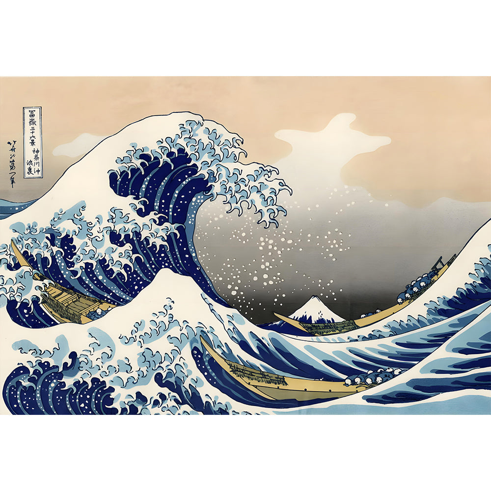 Ocean And Mount Fuji Painting By Number 2