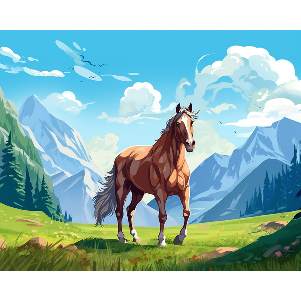 Horse Painting By Number 2