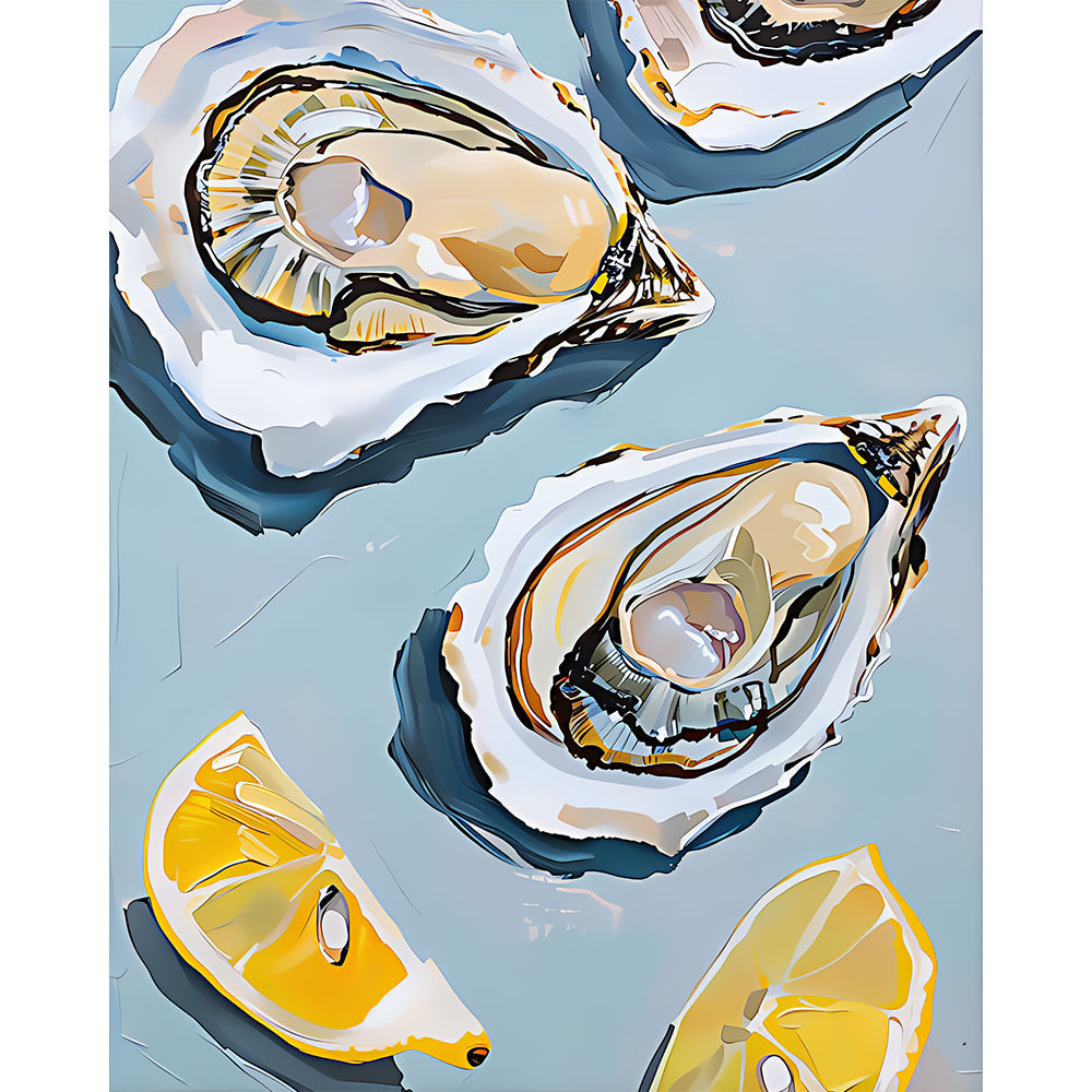Oyster Lemon Painting By Number 2