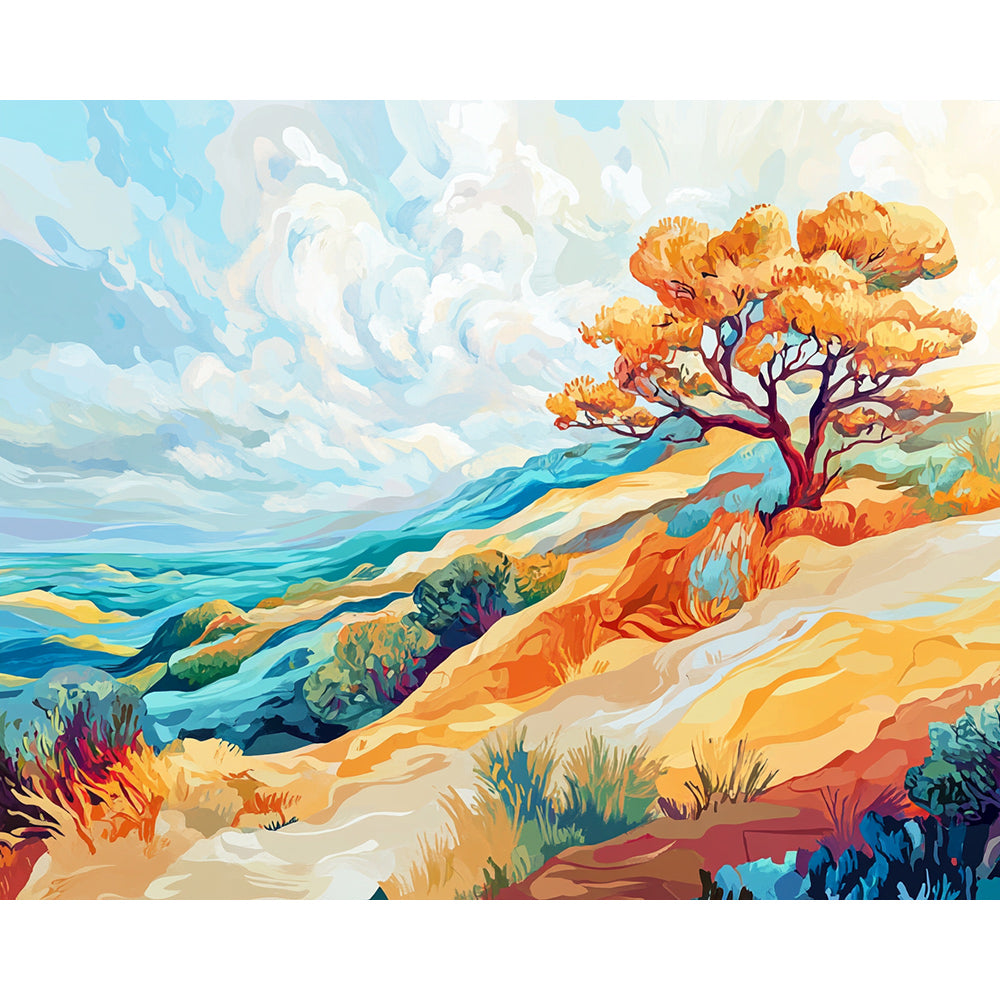 Mountain Landscape Painting By Number 2