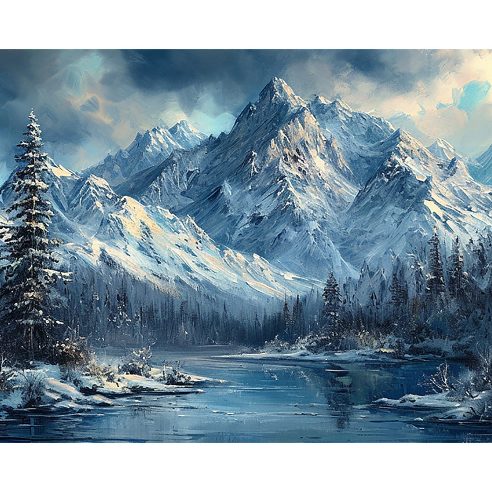 Mountain Painting By Number 2
