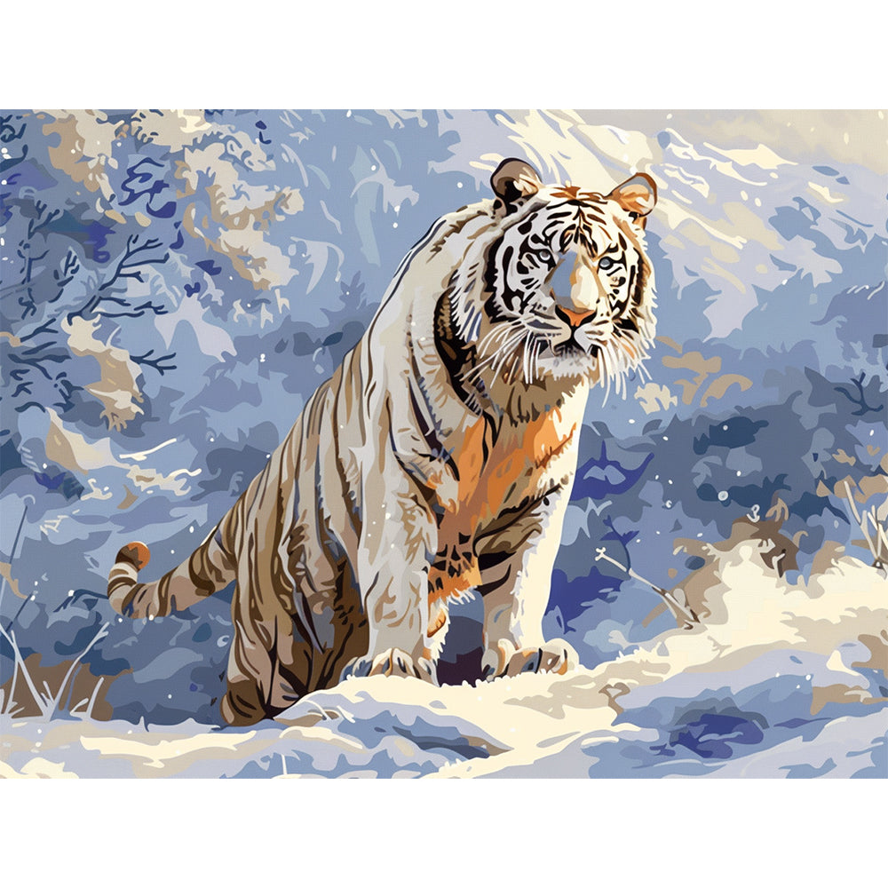 Tiger Painting By Number 2