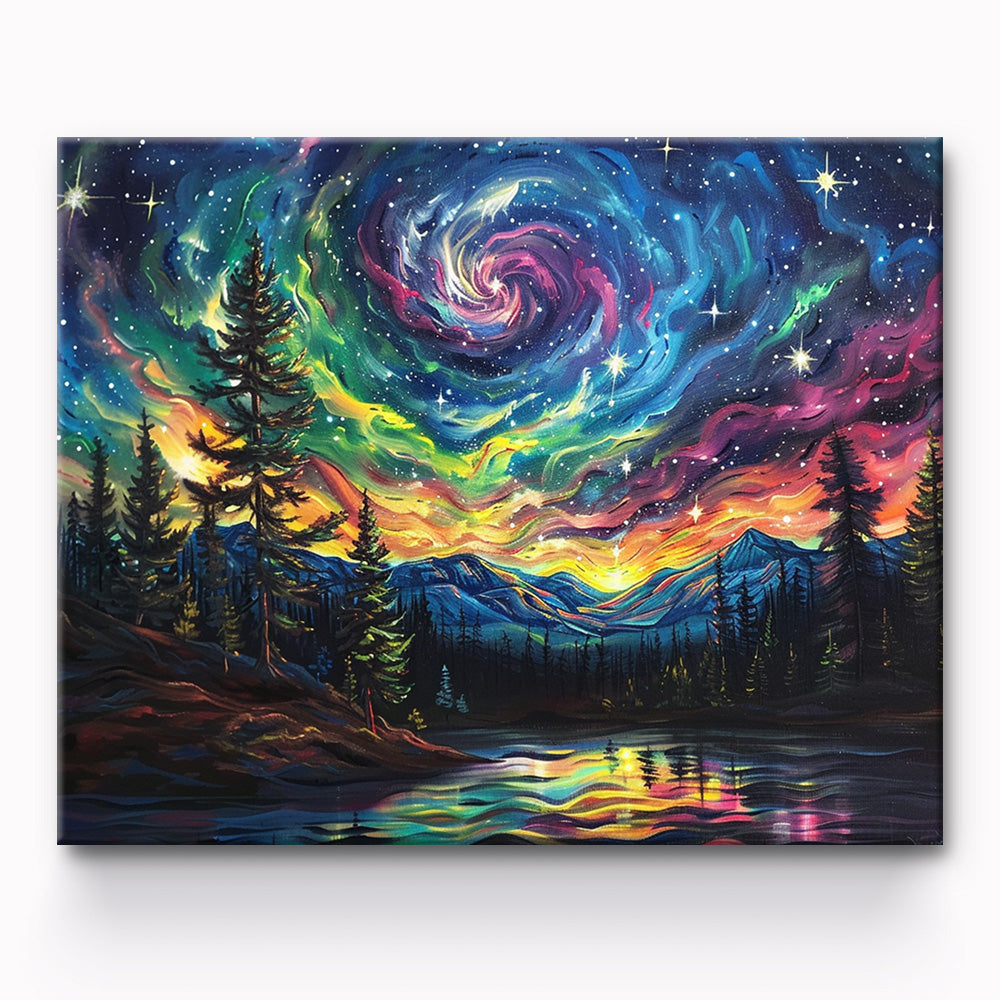 Starry Sky Painting By Number 1