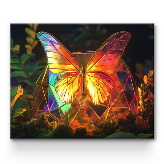 Colorful Butterfly Painting By Number 1
