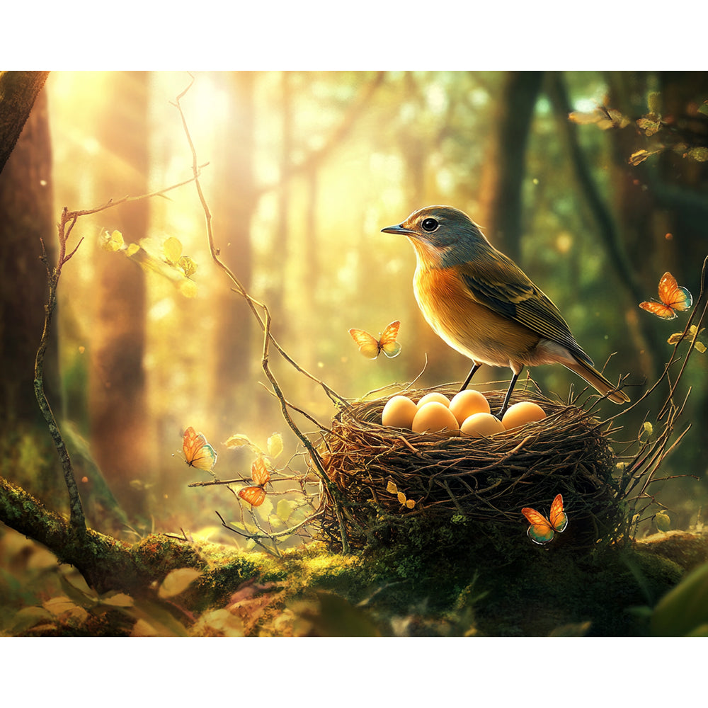 Bird Painting By Number 2