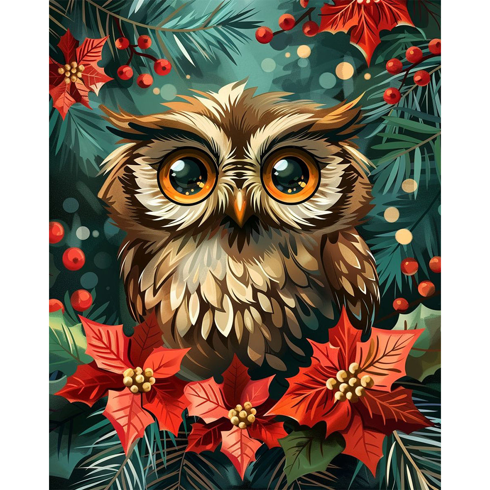 Owl Painting By Number 2