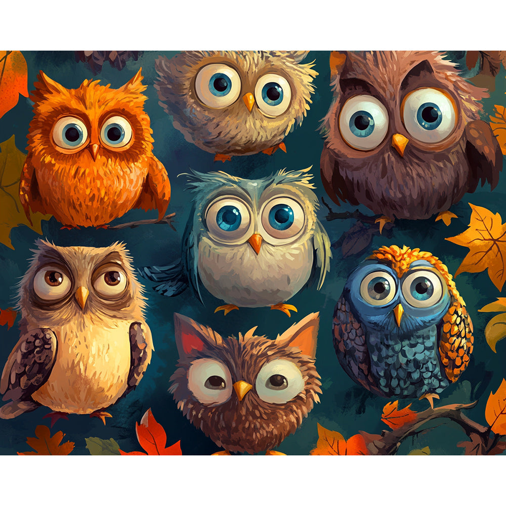 Portraits of animals Painting By Number 2