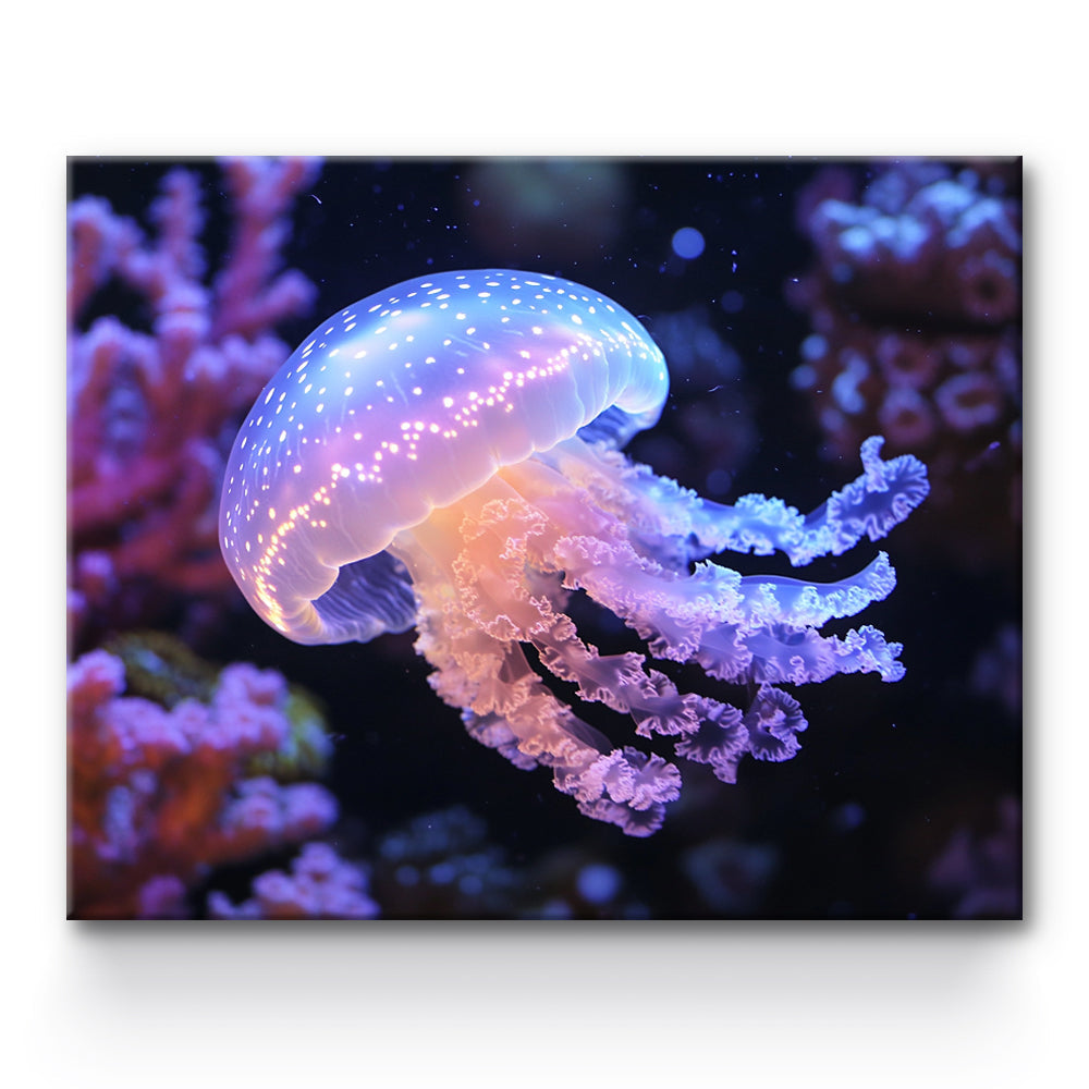 Jellyfish Painting By Number 1