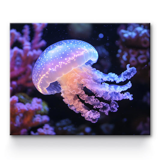Jellyfish Painting By Number 1