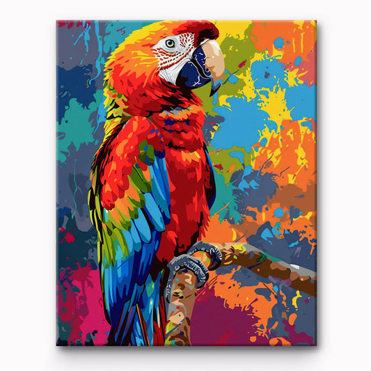 Parakeet Painting By Number 1