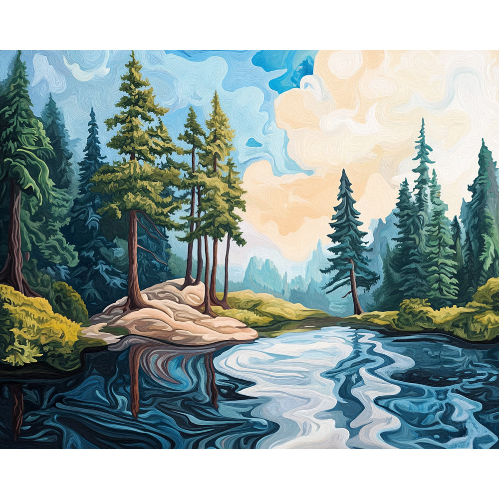 Landscape Painting By Number 2