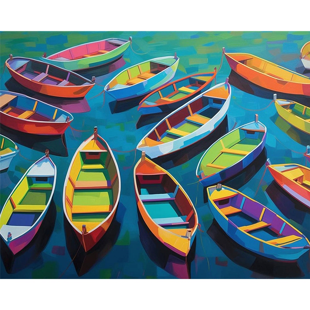 Boats Painting By Number 2