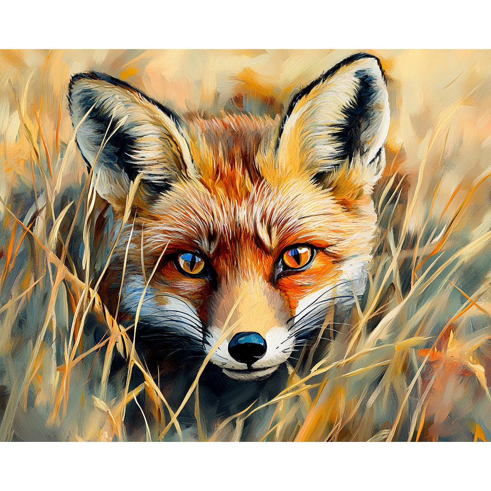 Fox Painting By Number 2