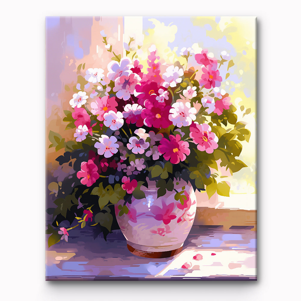 Flower Painting By Number 1