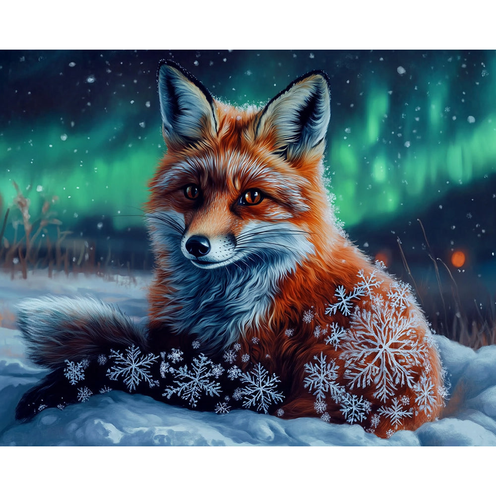 Fox Painting By Number 2