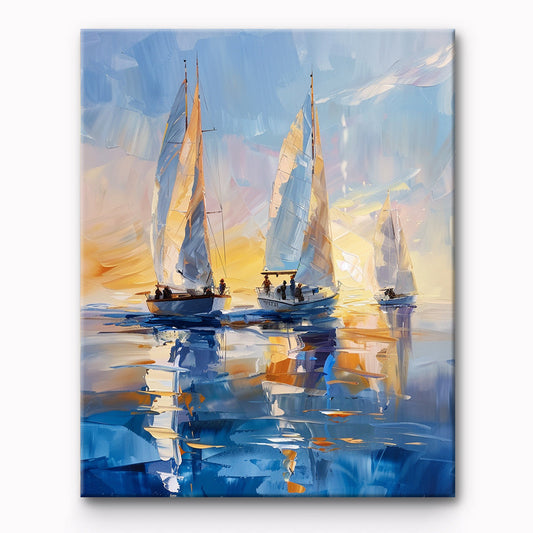Sailboat Painting By Number 1