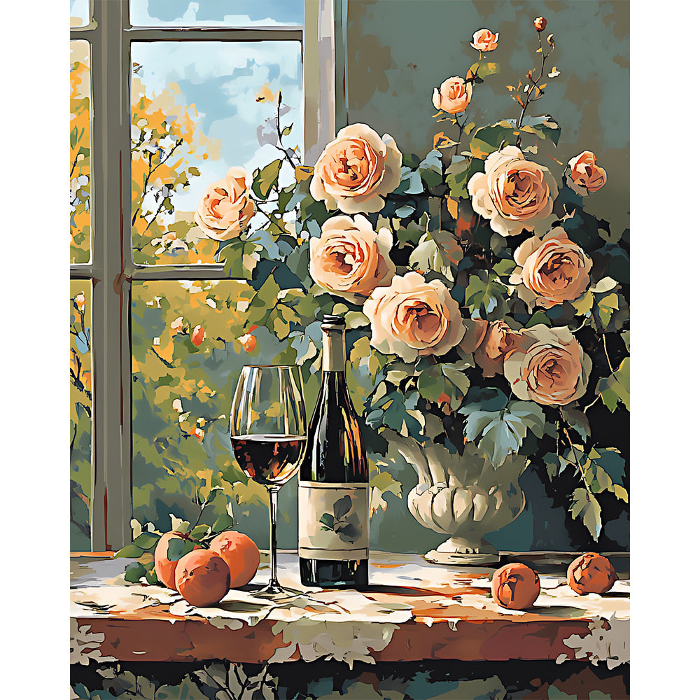 Window View  Painting By Number 2