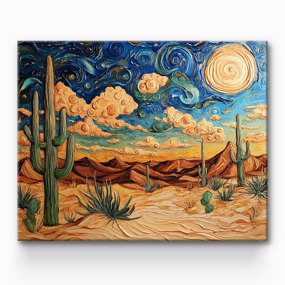 Desert Painting By Number 1