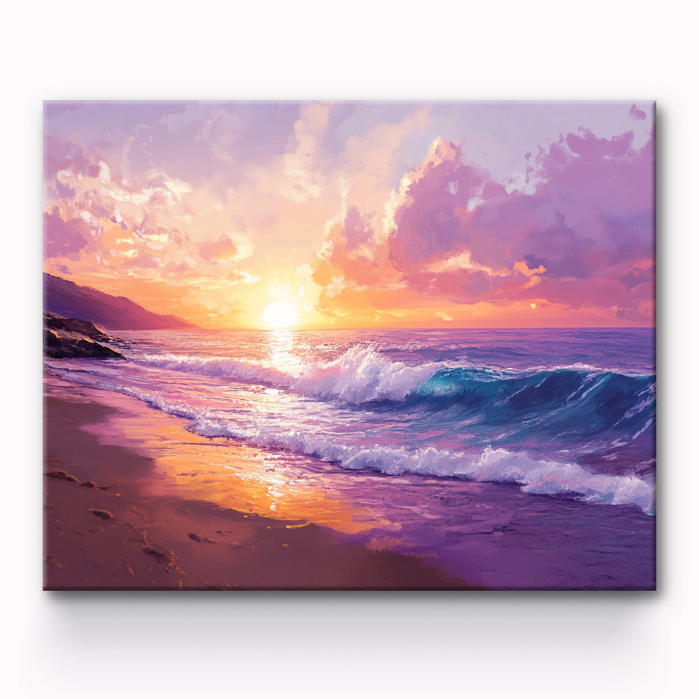 Beach Painting By Number 1