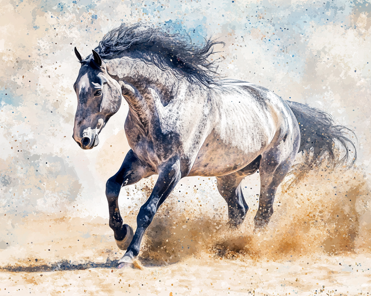 Horse Painting By Number 2