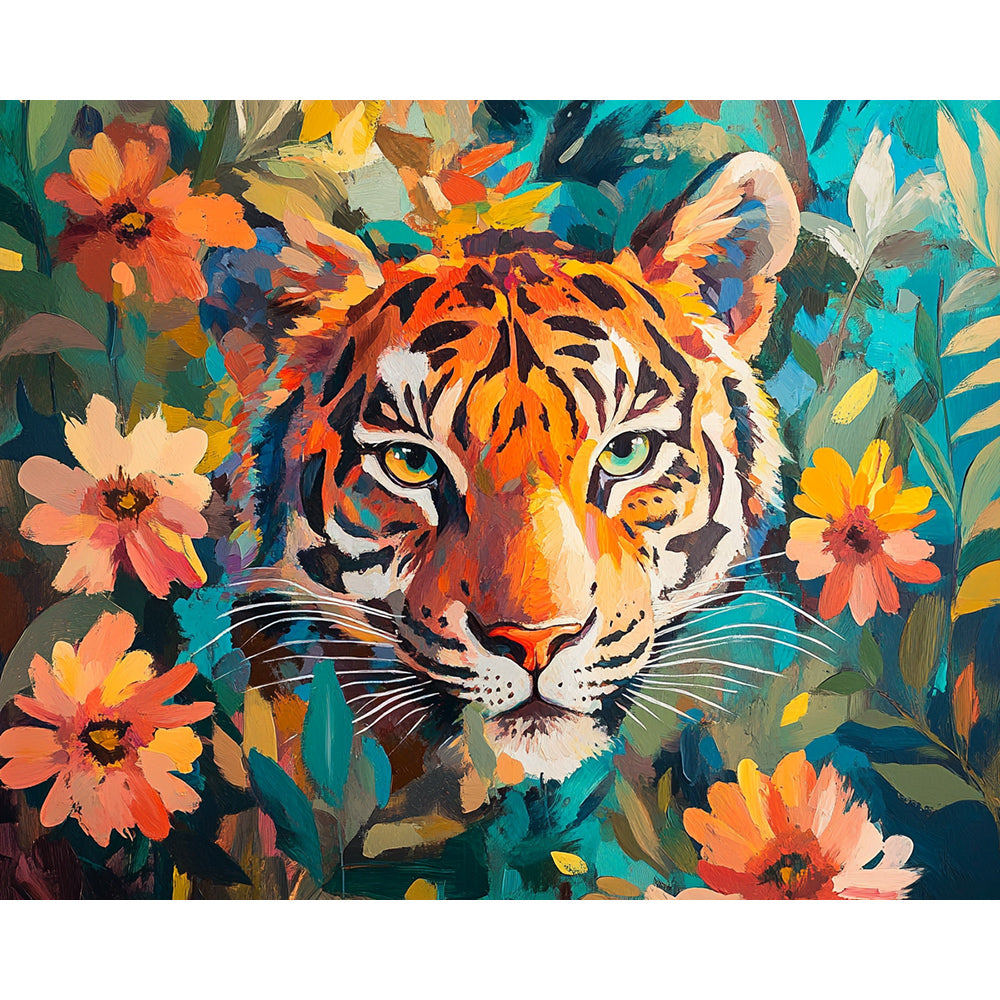 Tiger Painting By Number 2
