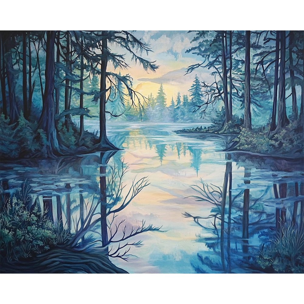 Forest Painting By Number 2