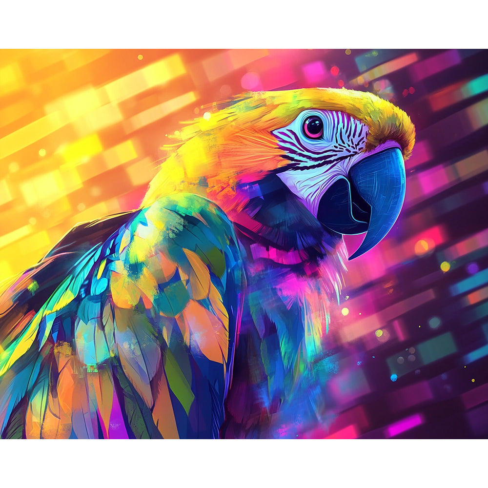 Parrot Painting By Number 2