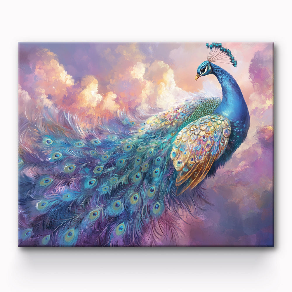 Peacock Painting By Number 1