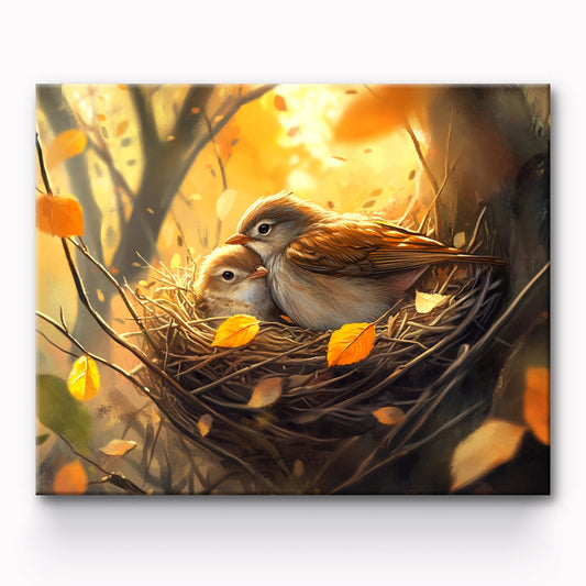 Bird Painting By Number 1