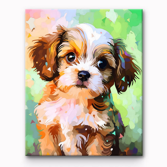 Dog Painting By Number 1