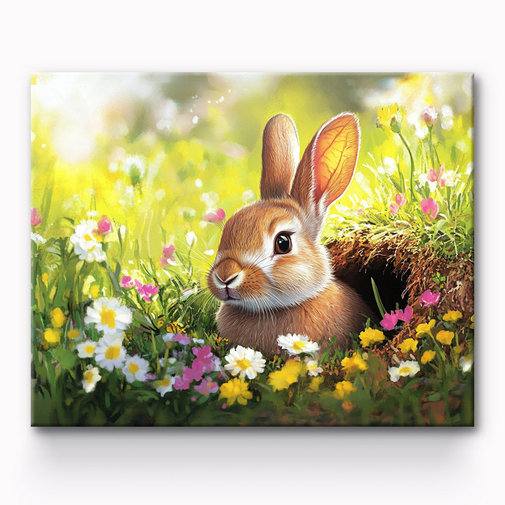 Rabbit Painting By Number 1